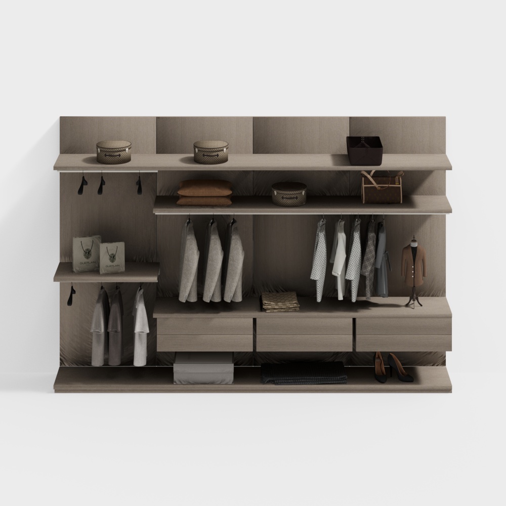 의류 매장 디스플레이 캐비닛