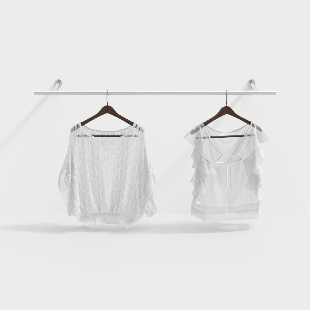 Clothing store display rack