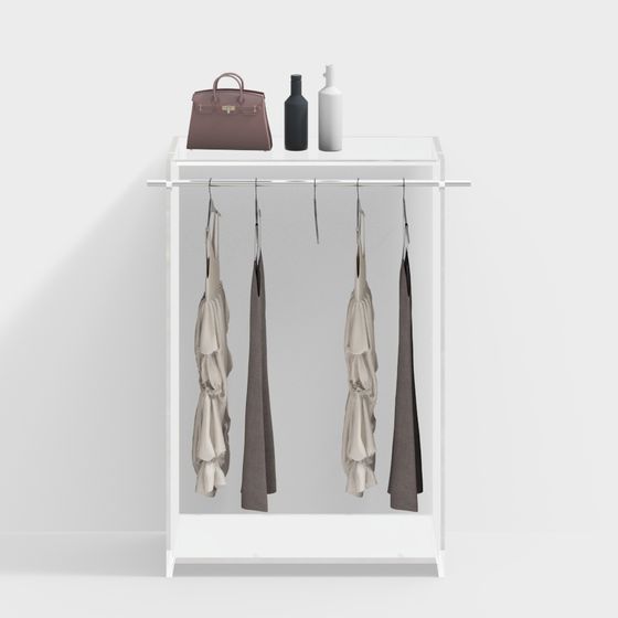 Modern Minimalist Hanger 3D model