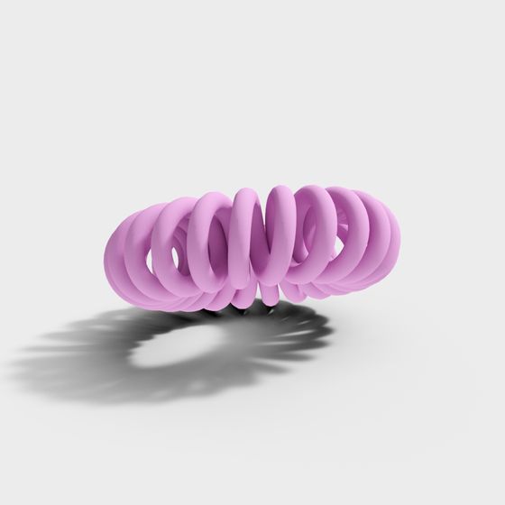 Spiral Twist 3D model