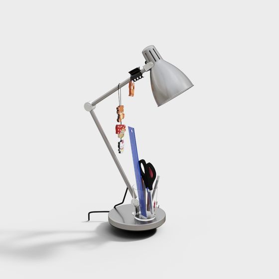 Stylish Modern Minimalist Table Lamp 3D model