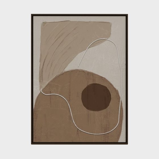 Abstract Geometric 3D model for Creative Projects