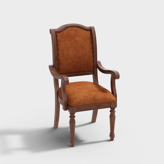 Vintage Modern Armchair 3D model