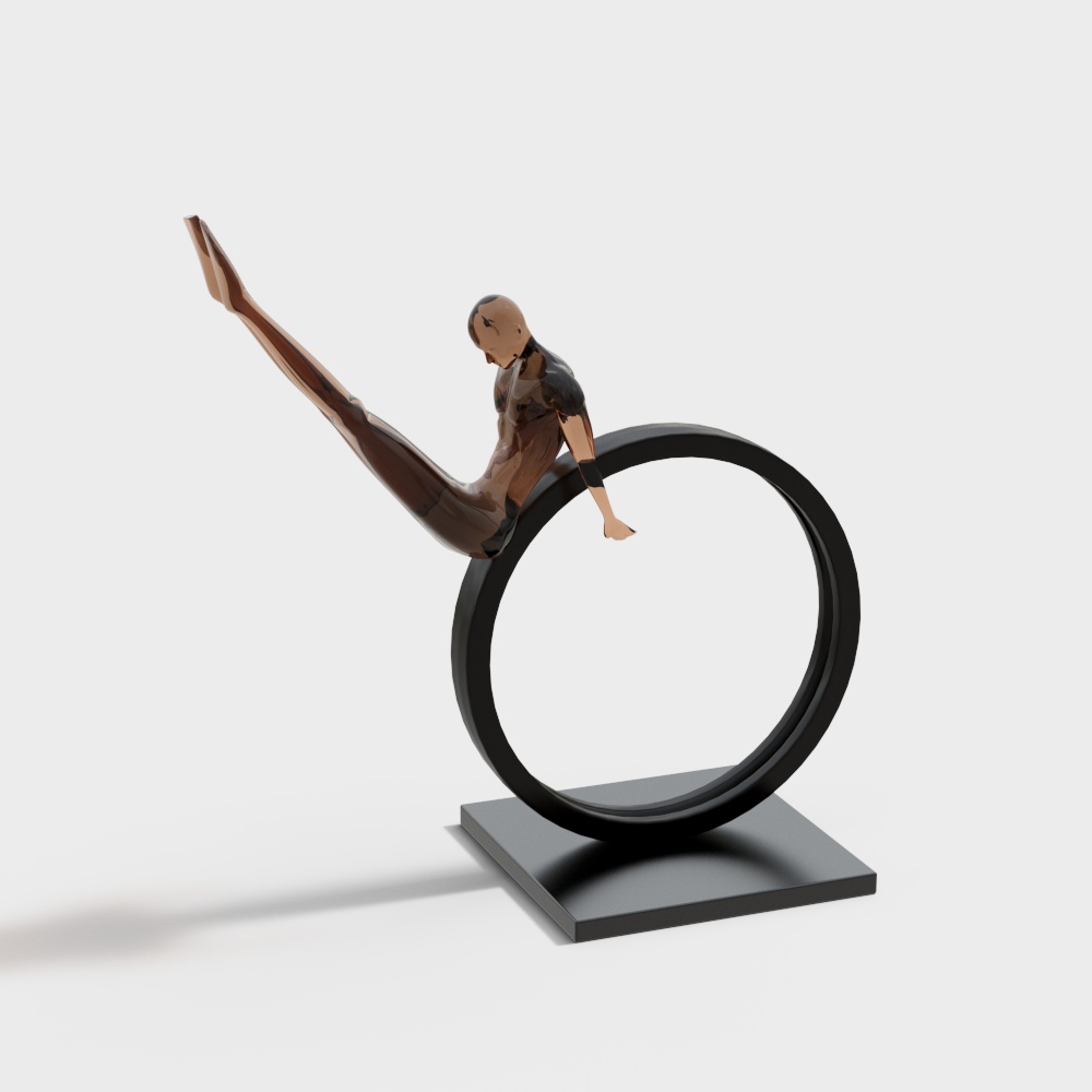 Aerial Dancer 3D model