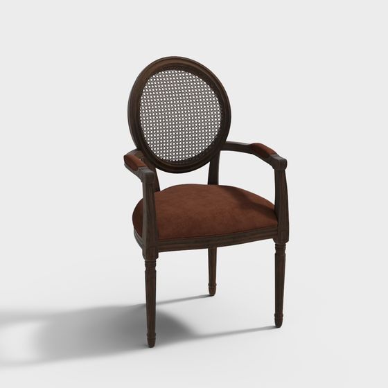 Vintage Elegance Chair 3D model