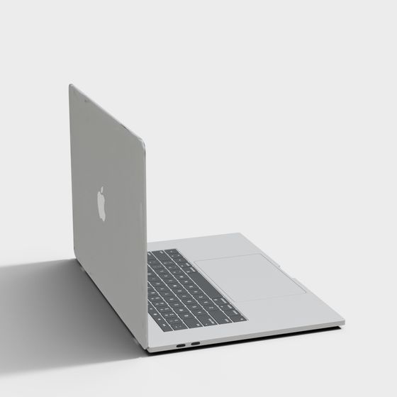 Sleek Laptop 3D model for Modern Projects