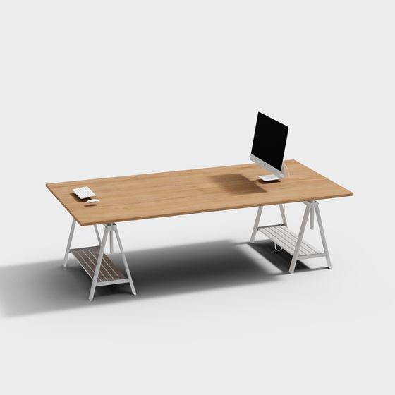 Urban Workspace Desk 3D model