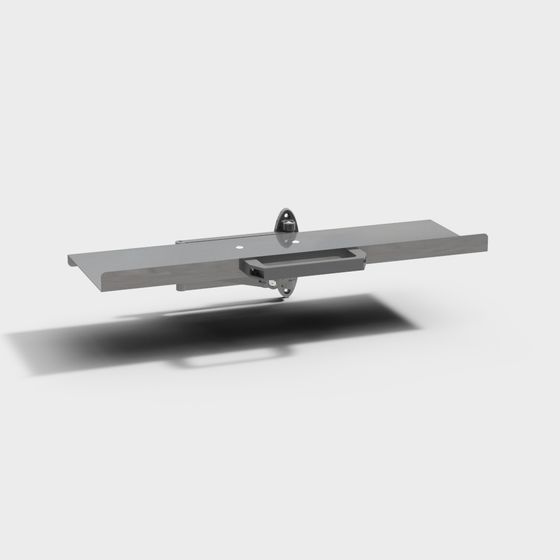 Industrial Hook 3D model for Modern Design