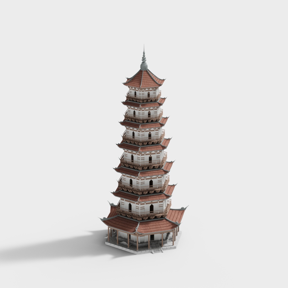 Chinese ancient architectural tower