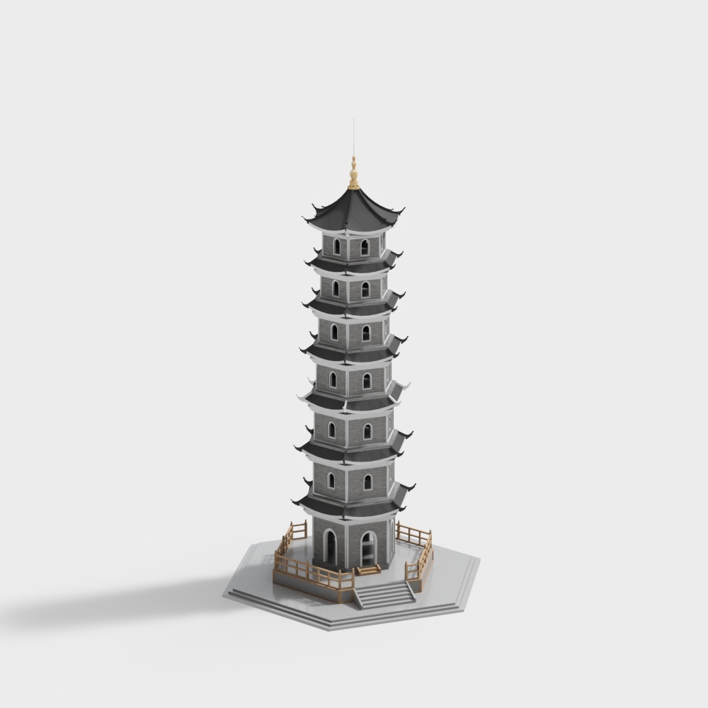 Chinese ancient architectural tower