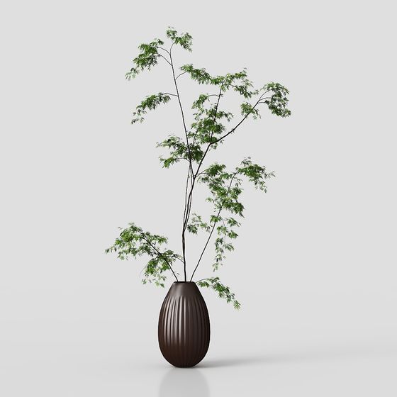 Natural Harmony Vase 3D model