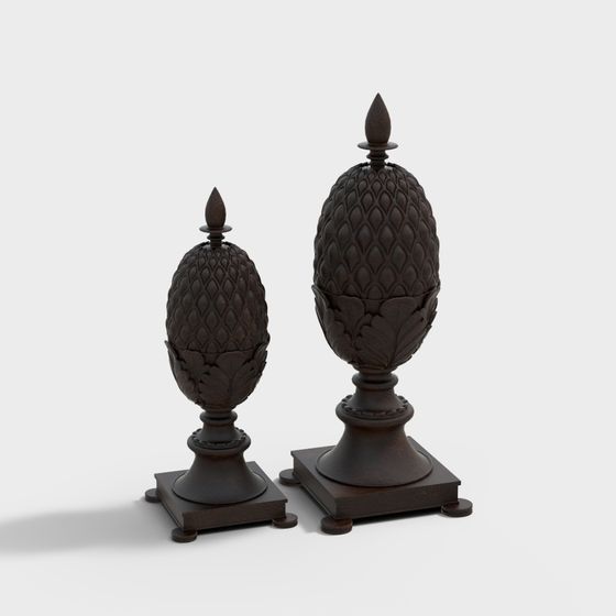 Vintage Vase Low-Poly 3D Model Design