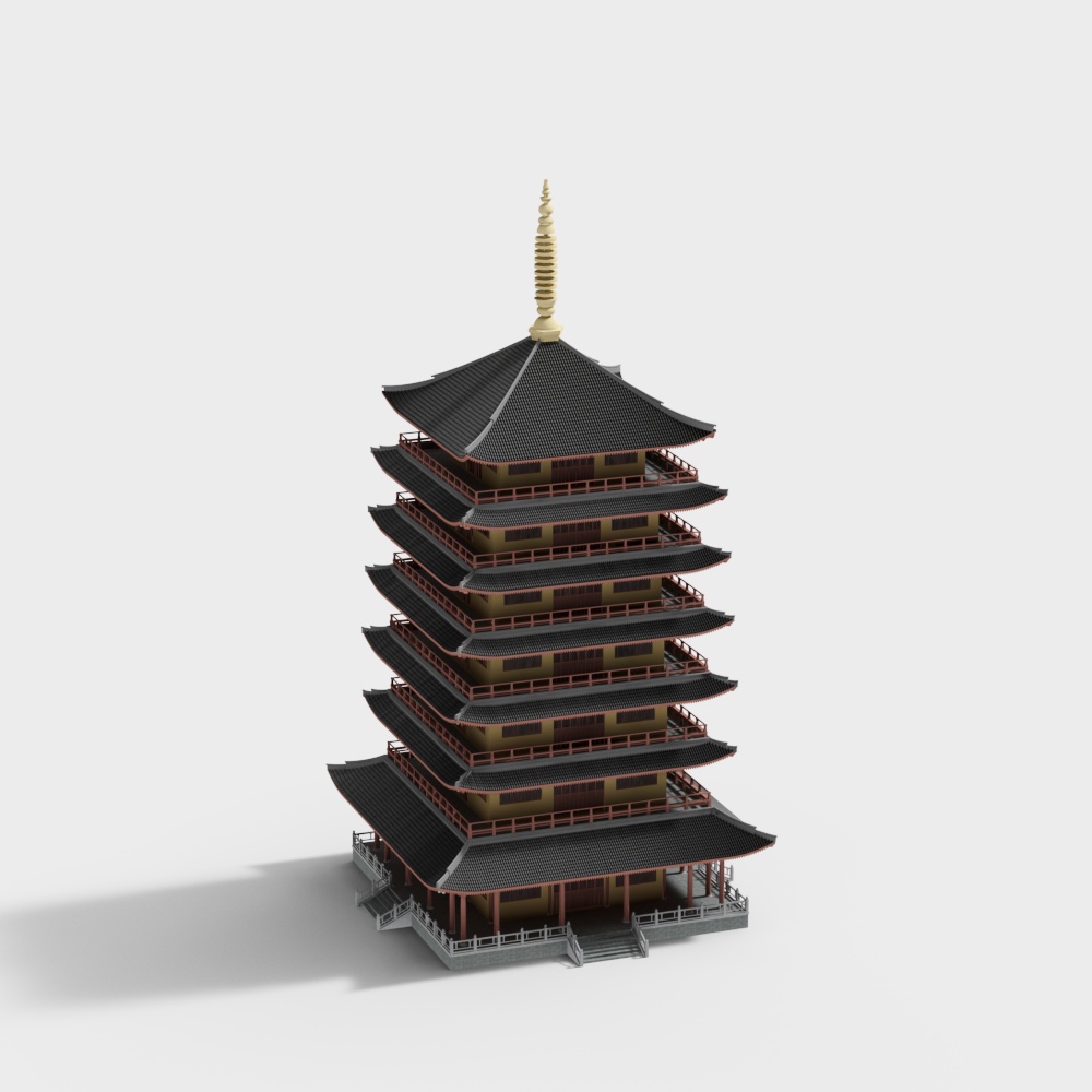 Chinese ancient architectural tower