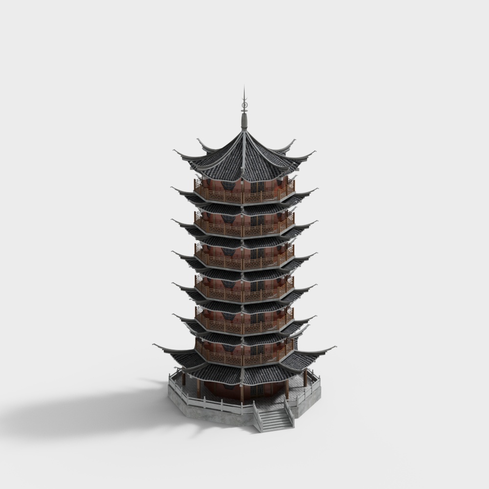 Chinese ancient architectural tower