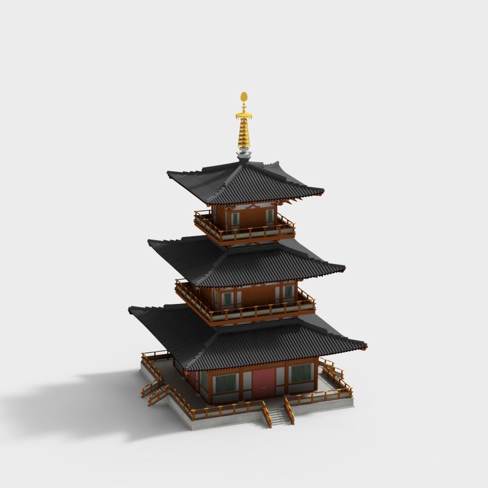 Chinese ancient architectural tower