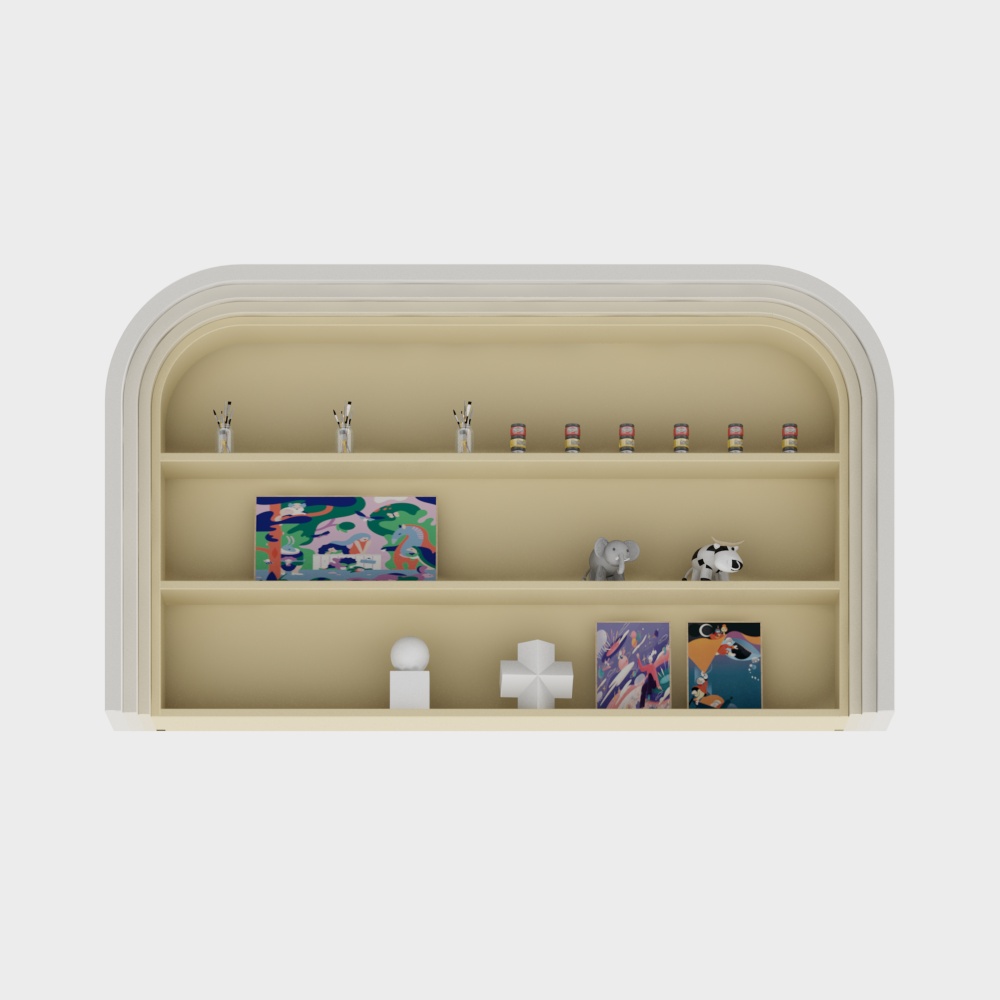Arcadia Display Shelf 3D model