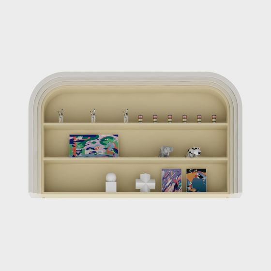 Arcadia Display Shelf 3D model