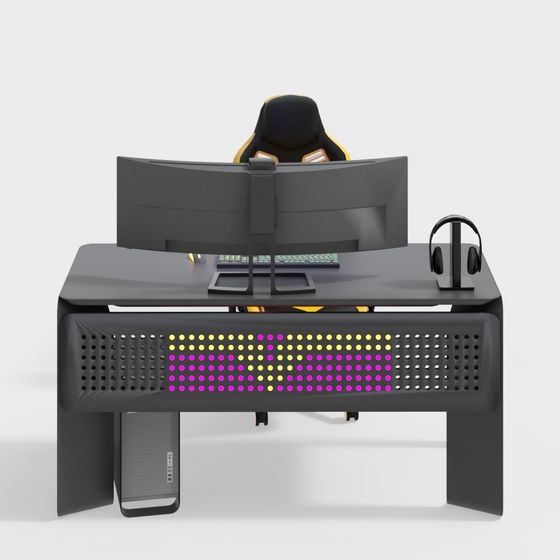 Gamer's Dream Desk 3D model