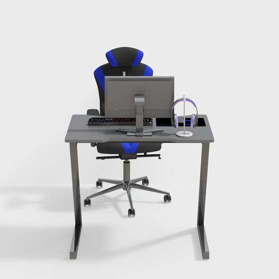 Gamer's Corner Low Poly High Detail 3D model