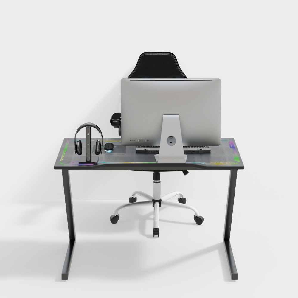 인터넷 카페 테이블과 의자 세트