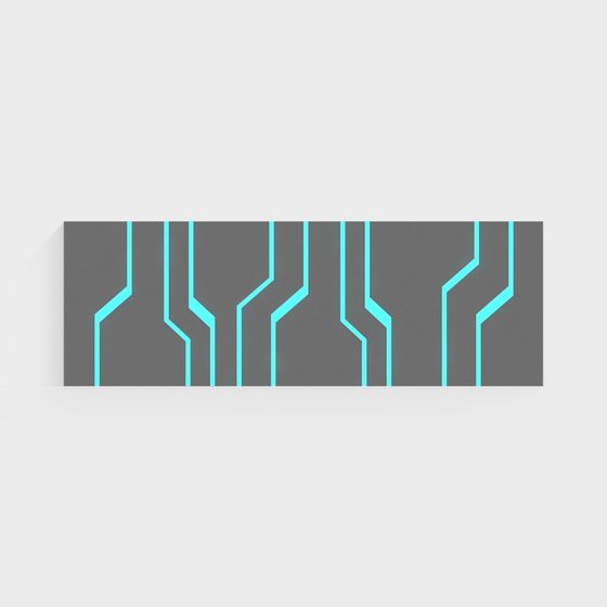 Future Circuit Board 3D model for Designers
