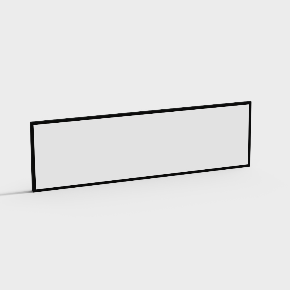 Rectangular Mirror 3D Model