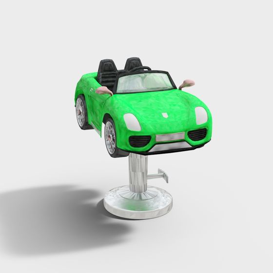 Vibrant Childhood Race Car 3D model