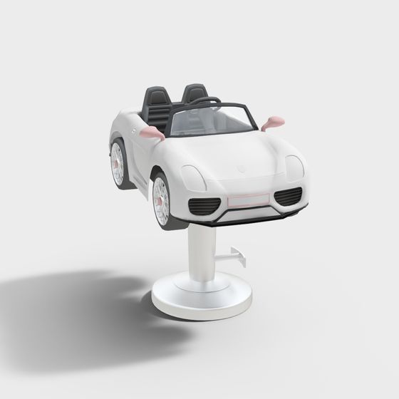Stylish Convertible Sports Car 3D model