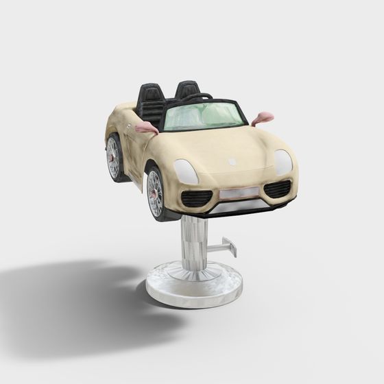 Childhood Sports Car 3D model