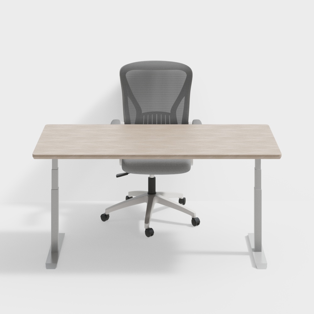 Internet cafe table and chair combination