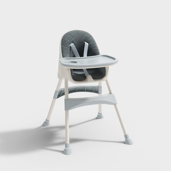 Cozy High Chair 3D model