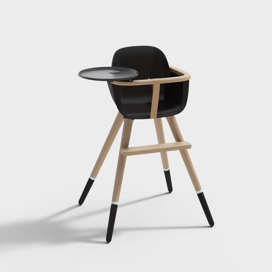 Urban Elegance High Chair 3D model
