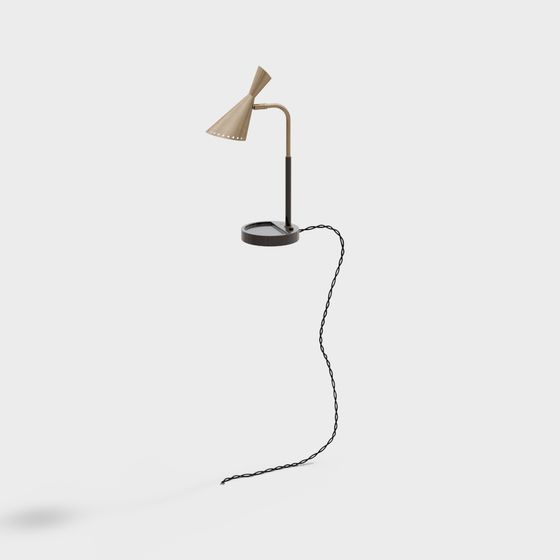 Elegant Minimalist Table Lamp 3D model