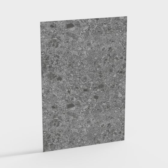 Low-Poly Concrete Texture 3D model