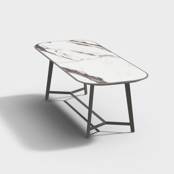 Urban Marble Coffee Table 3D model