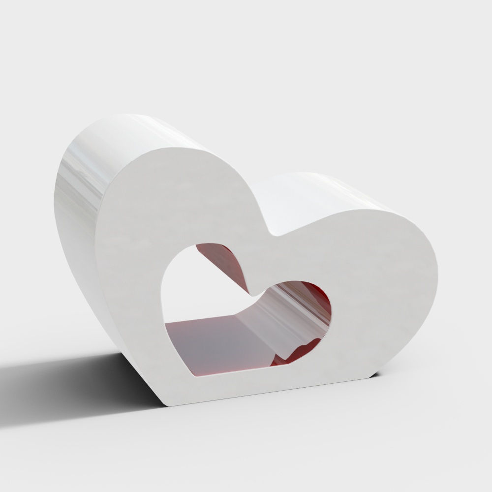 Ghế tình yêu bằng sợi thủy tinh công viên