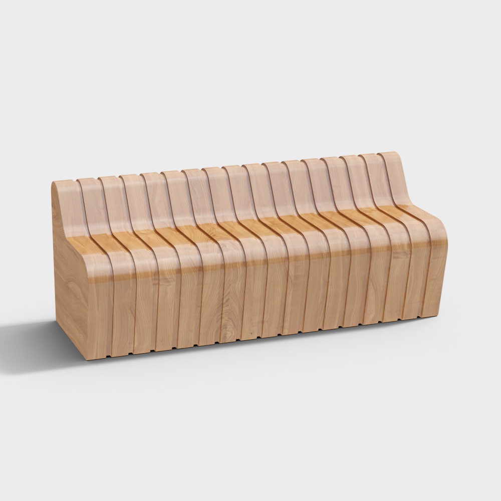 Colorful creative public seats