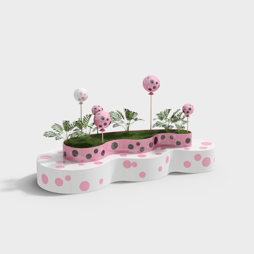 Ghế công cộng sáng tạo nhiều màu sắc