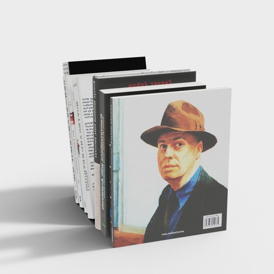 Literary Legends 3D model