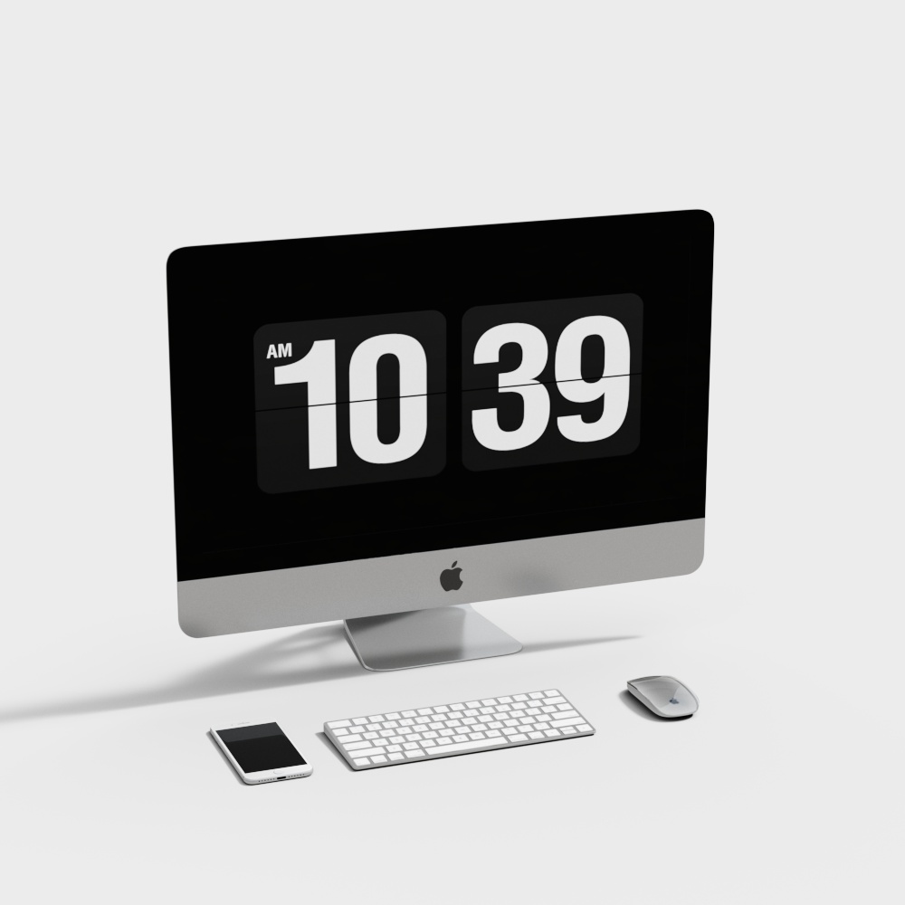 Apple Workspace 3D model