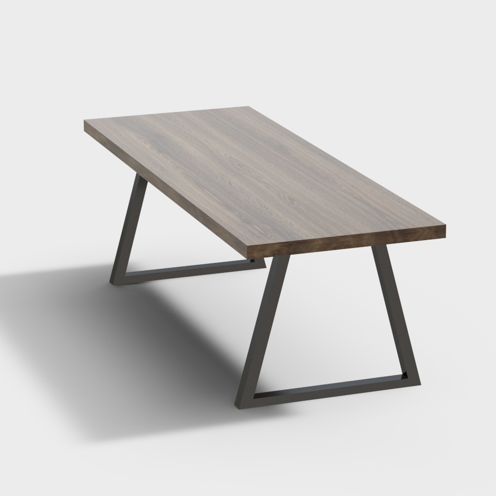 모던 나무 테이블