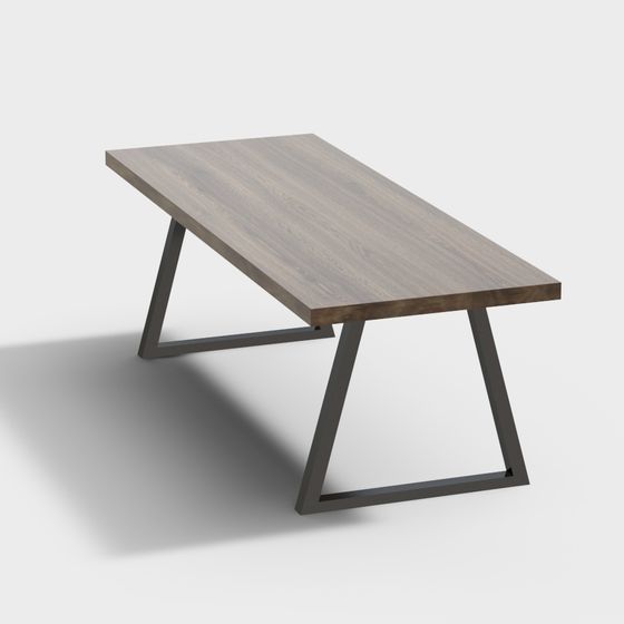 모던 나무 테이블