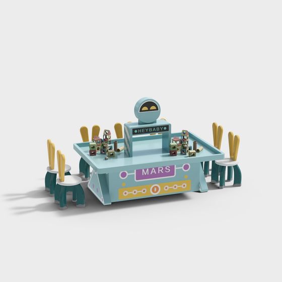 HeyBaby Mars Cafe 3D model