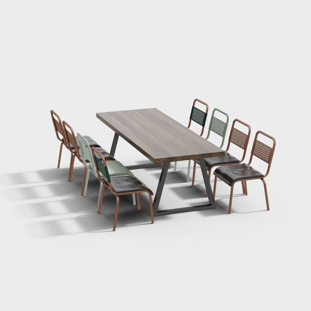 modern table wooden