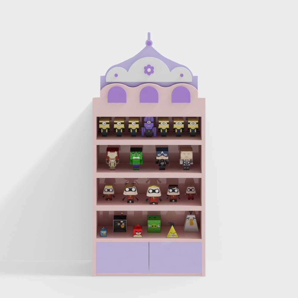 ตู้เก็บของเล่นของเด็ก