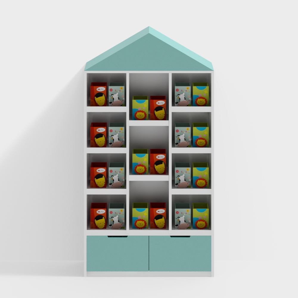 Shelf Cabinet Combined Cabinet