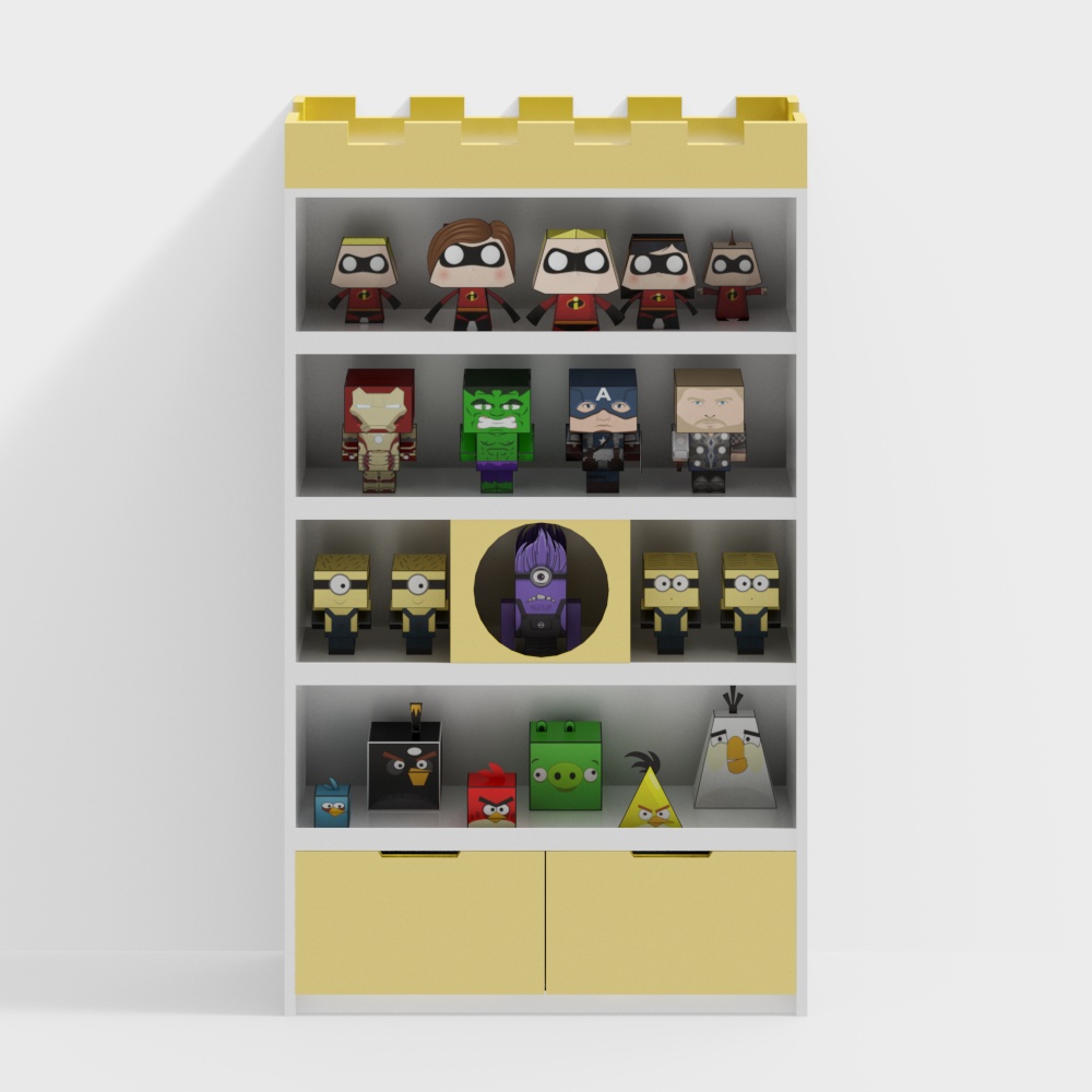 Étagère Armoire Armoire Combinée