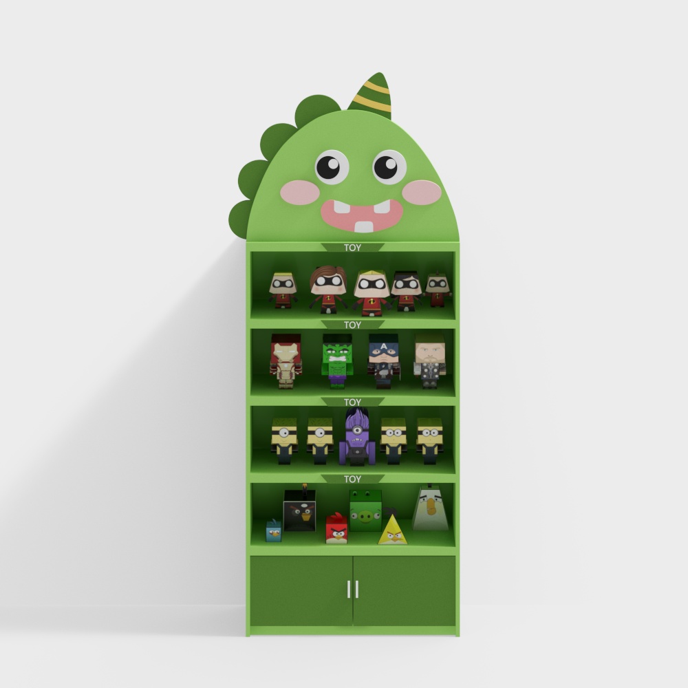 Children's toy cabinet