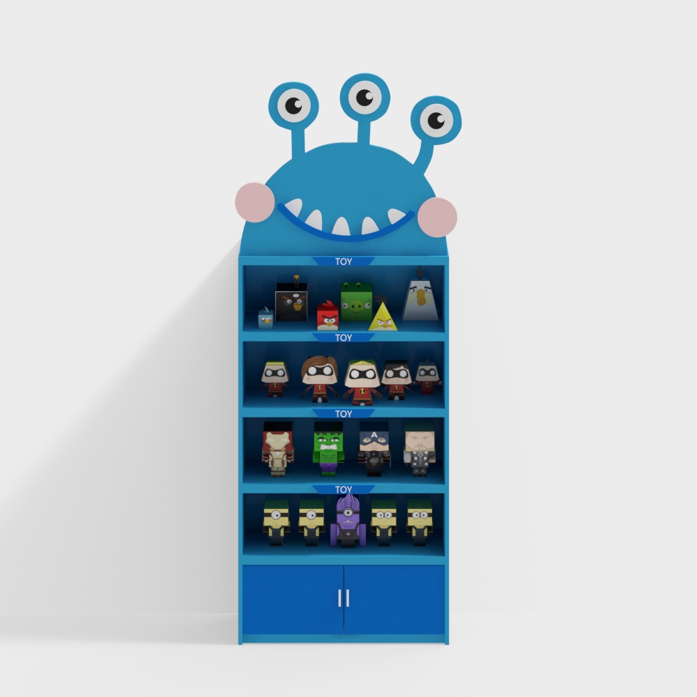 Shelf Cabinet Combined Cabinet