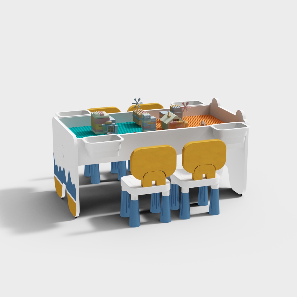 幼兒園兒童桌椅組合